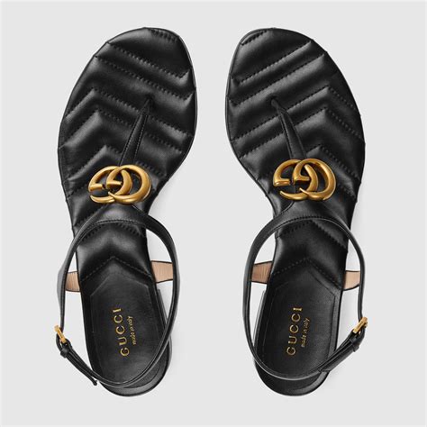 gucci sandali bassi donna|Gucci Sandalo donna con Doppia G.